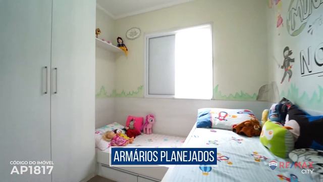 #AP1817 Apartamento a venda no Residencial Mirante da Colônia 51 m² - Jardim Roma - Jundiaí/SP смотреть онлайн