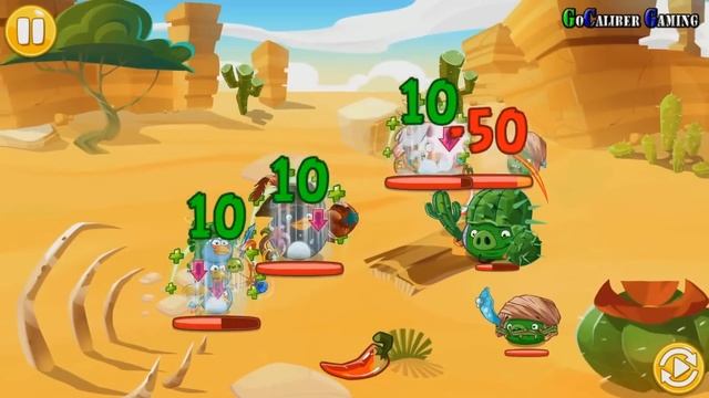 ANGRY BIRDS Epic Android Walkthrough - Part 9 - Castle Desert Pig Castle смотреть онлайн