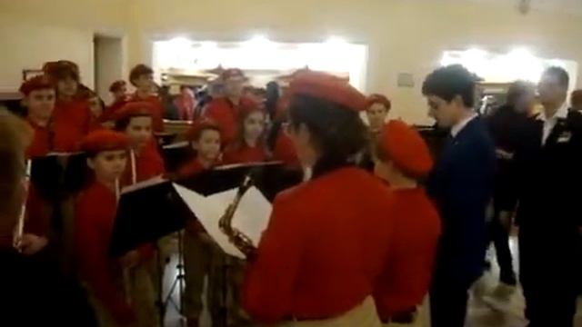 первый оркестр Юнармии смотреть онлайн