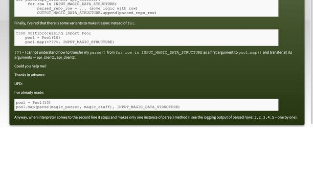 Multiprocessing: How to use pool.map on a list and function with arguments? смотреть онлайн