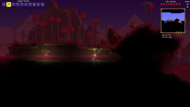 Terraria w/Sam - ep.5 - Bloody Manowar! смотреть онлайн