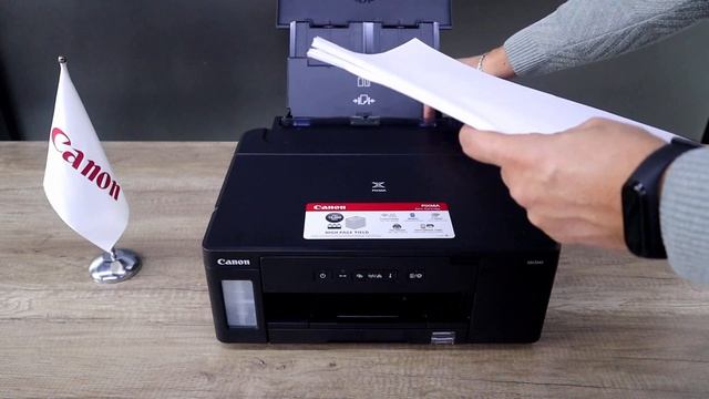 Распаковка Canon PIXMA GM2040 смотреть онлайн