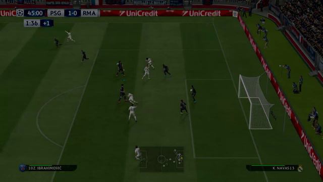 PSG v Real Madrid - Pes 2016 Gameplay (UEFA Champions League) смотреть онлайн