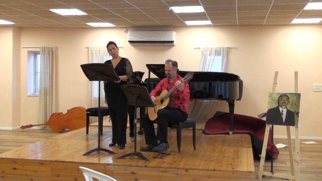 Emanuel Vahl: Sim shalom for sopran and guitar. смотреть онлайн
