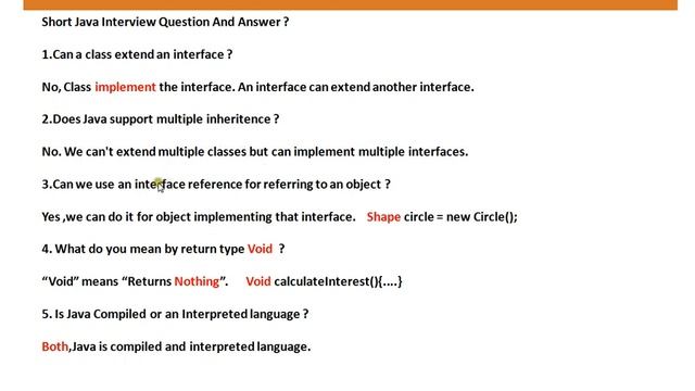CAN A CLASS EXTEND AN INTERFACE IN JAVA смотреть онлайн