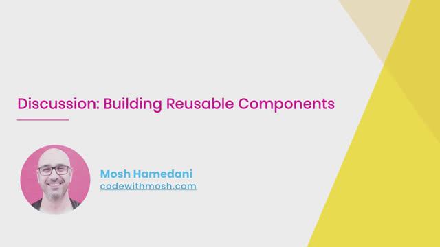 3 - 24 - Discussion- Building Reusable Components смотреть онлайн