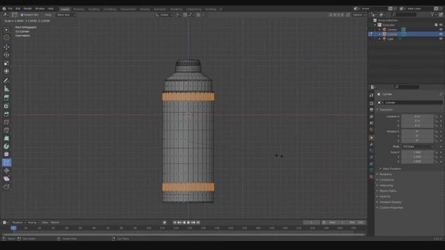 Blender - Mate y Termo 3d model смотреть онлайн