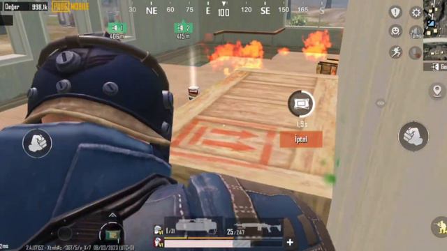 PUBG MOBILE Metro royale'de maçın bir kısmı # смотреть онлайн