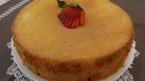 Классический бисквит, который получится у всех