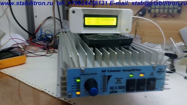 HLA300 – индикатор КСВ/Вт смотреть онлайн