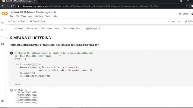 The Spark Foundation - Task 2 K Means Clustering - Data Science & Business Analytics смотреть онлайн