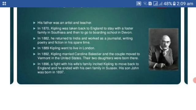 Joseph Rudyard Kipling biography and novel смотреть онлайн
