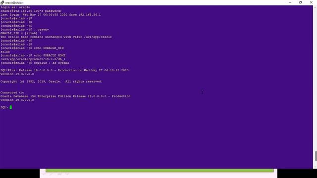 Oracle 19c New Feature | Without Password connecting to PDB Database | SQLPLUS | Connect as SYSDBA смотреть онлайн