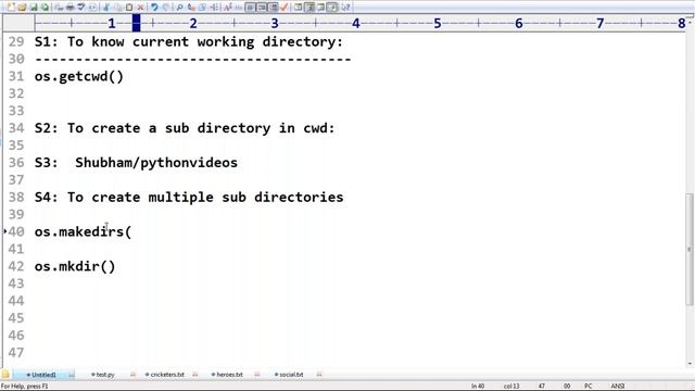 Learn Python Programming Tutorial Online Training by Durga Sir | Lecture 57 смотреть онлайн
