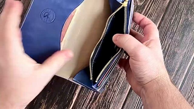 Женский кошелёк, натуральная кожа. смотреть онлайн