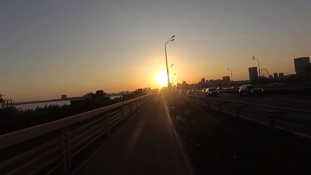 Казань. Кремлевская набережная. Мост миллениум. Поездка домой. смотреть онлайн