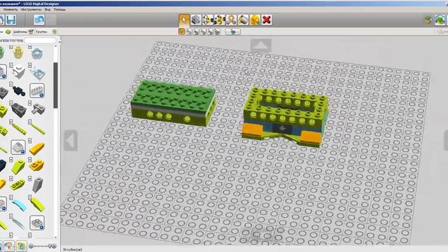 Мастер-класс сборка 3D модели редуктора в программе LEGO Digital Designer смотреть онлайн