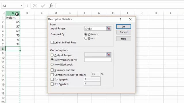 Excel Addins and Summary Statistics смотреть онлайн