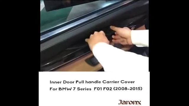 How To Replace BMW 7 Series F01 F02 (2008-2015) Inner Door Pull handle Carrier Cover смотреть онлайн