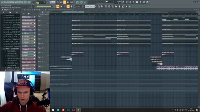 Как написать Drum&Bass? Бит в стиле DnB, ДнБ #flstudio #malo смотреть онлайн
