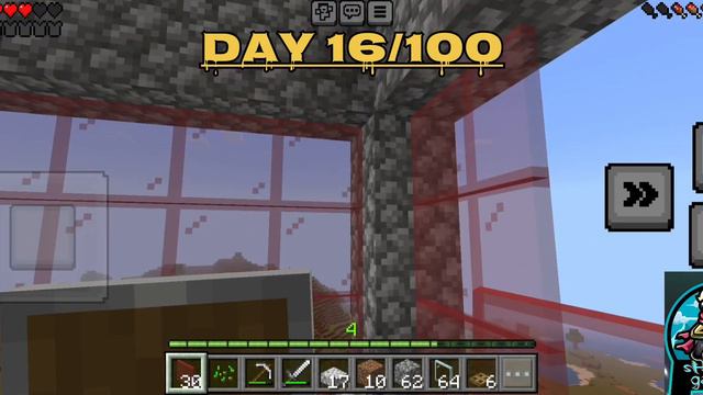 Minecraft Mobile Day 16 of my new journey beginner gamplay creating my own world survival mode смотреть онлайн