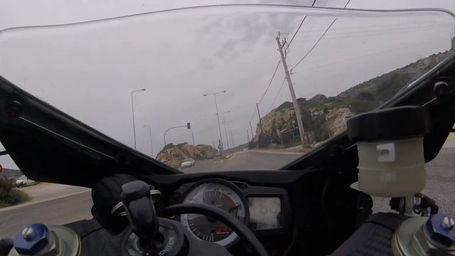 Suzuki Gsxr 600 K9 testing смотреть онлайн