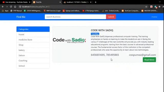 business Directory Website Project Completion смотреть онлайн