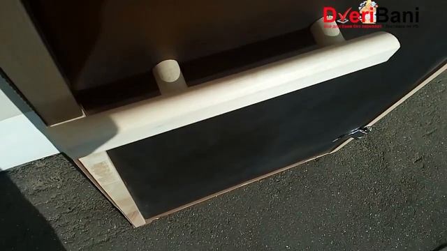 Дверь для бани DOORWOOD 8мм Матовая Бронза смотреть онлайн