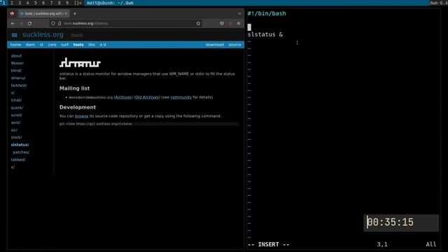 Install, Patch and Rice DWM - Speedrun смотреть онлайн