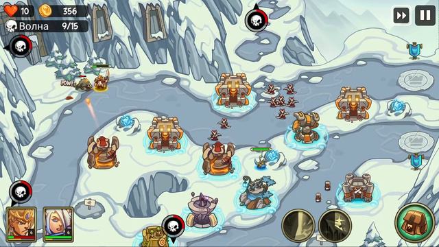ЛЕДЯНОЙ ПРЕДВОДИТЕЛЬ - №5 Empire Warriors TD Прохождение смотреть онлайн