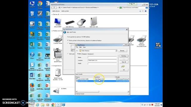 How to add a printer (Black & White in Rm C121) смотреть онлайн