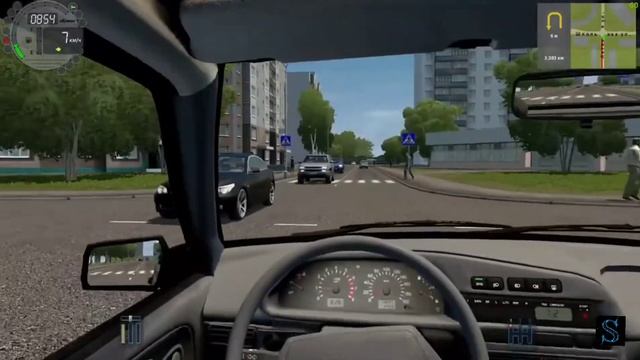 ВАЗ 2114 - City car driving смотреть онлайн