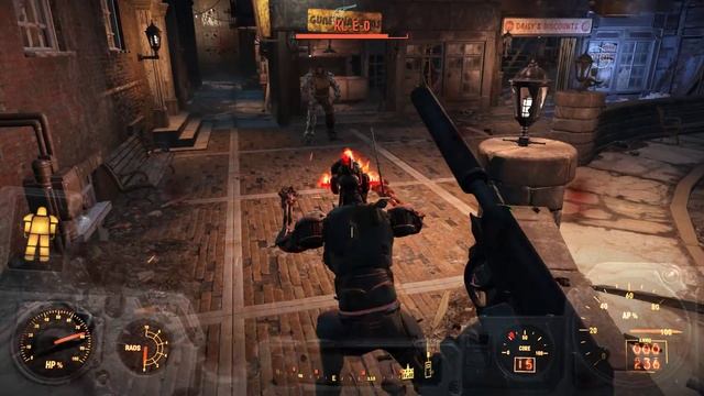 Fallout 4 - Как правильно выдать напарнику оружие смотреть онлайн