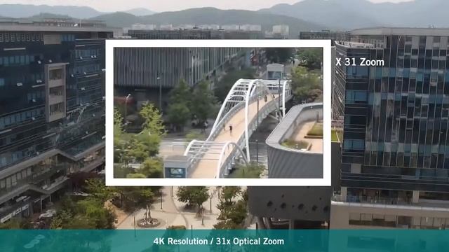 Демонстрация работы 4K PTZ камеры IDIS с 31 кратным оптическим зумом и ИК подсветкой смотреть онлайн