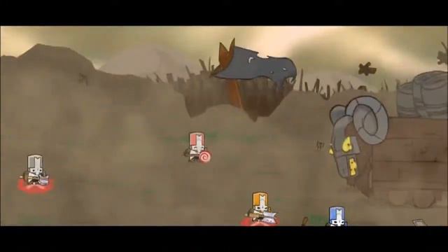 Castle Crashers | Co-op | Let's Play | Part 1 w/ Kuta, BigDog, Sweet & Gangsta смотреть онлайн