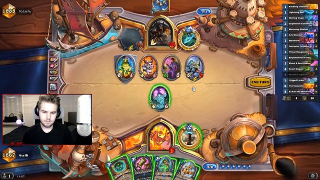 Elemental Shaman In Legend - United In Stormwind - Hearthstone 2021 смотреть онлайн