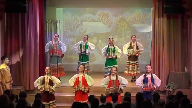 «Ночь перед Рождеством» Театрализованная программа фольклорного отделения Центра «Радость» смотреть онлайн