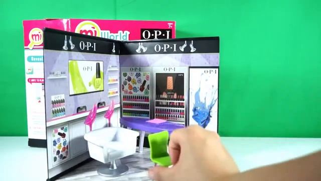 Игровой набор MiWorld OPI «Маникюрный салон» смотреть онлайн
