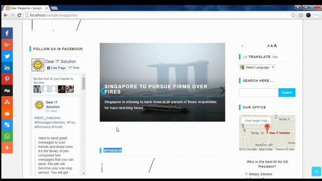 Responsive WordPress Theme for Online Newspaper or Magazine, 6 смотреть онлайн