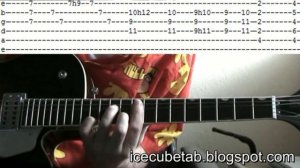 It Was a Good Day Guitar Tab & Guitar Chords - Ice Cube & Isley Footsteps in the Dark Guitar Lesson