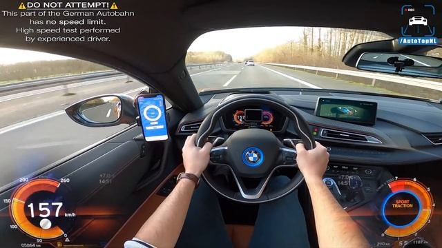 2020 BMW i8 Coupe | TOP SPEED on AUTOBAHN (NO SPEED LIMIT) by AutoTopNL смотреть онлайн