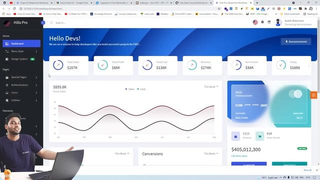 Create Impeccable Dashboard With HOPE UI | Customizing Menu Styles | Iqonic Design смотреть онлайн