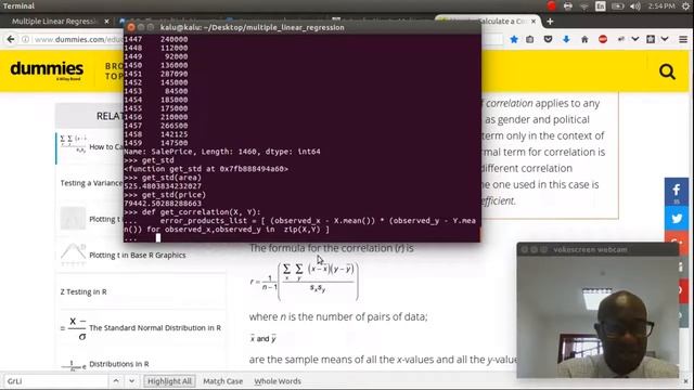 P9 Writing Func To Get Pearson Correlation - Intro To Machine Learning: Multiple Linear Regression смотреть онлайн