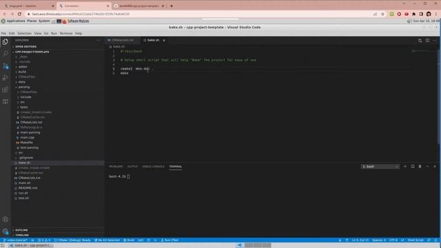 C++ Project Template Walkthrough смотреть онлайн