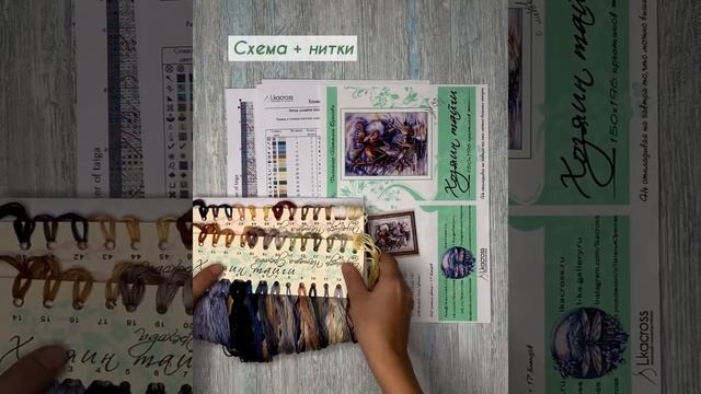 Варианты комплектации в наборах для вышивки крестом от Натальи Ореховой. смотреть онлайн