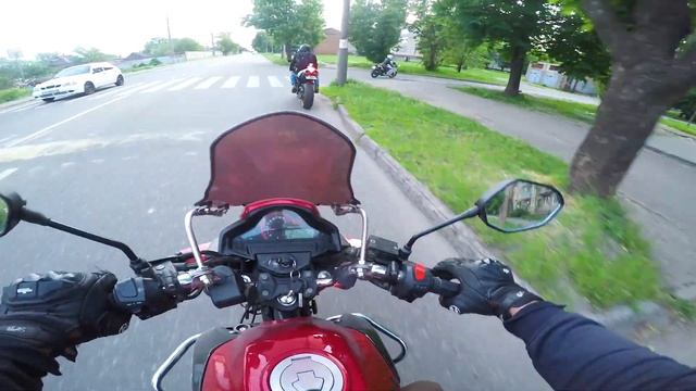 ПОКАТУХИ С Литровым спортбайком на LIFAN IROKEZ -150 10B