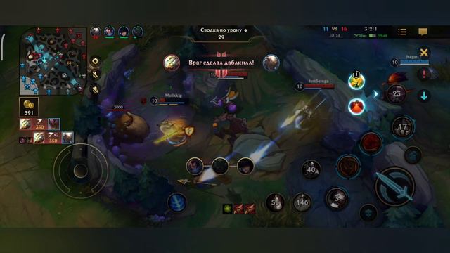 МАЛЬФИТ - ЛУЧШИЙ ИНИЦИАТОР В ИГРЕ/LOL/WILD RIFT смотреть онлайн
