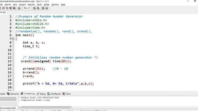 C Programming | Random Number Generator смотреть онлайн