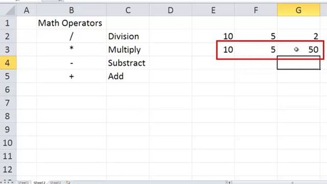 How to use Excel Addition Subtract Multiply Division - Microsoft Excel Tutorials смотреть онлайн