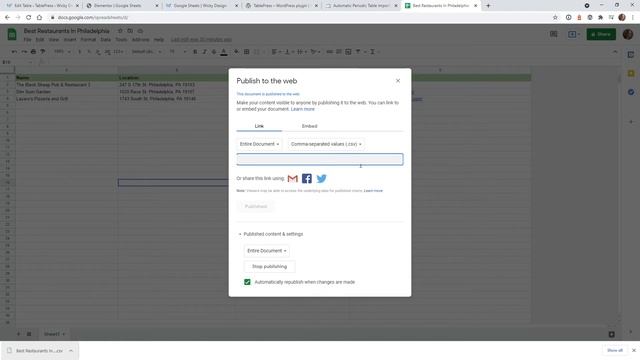 Import Google Sheets To WordPress [Auto Sync] смотреть онлайн